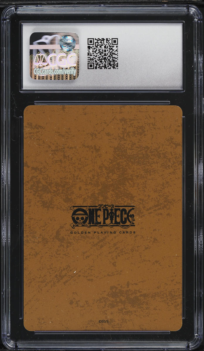 2024 One Piece Japanese Golden Deck Playing Cards Nami CGC 10 GEM