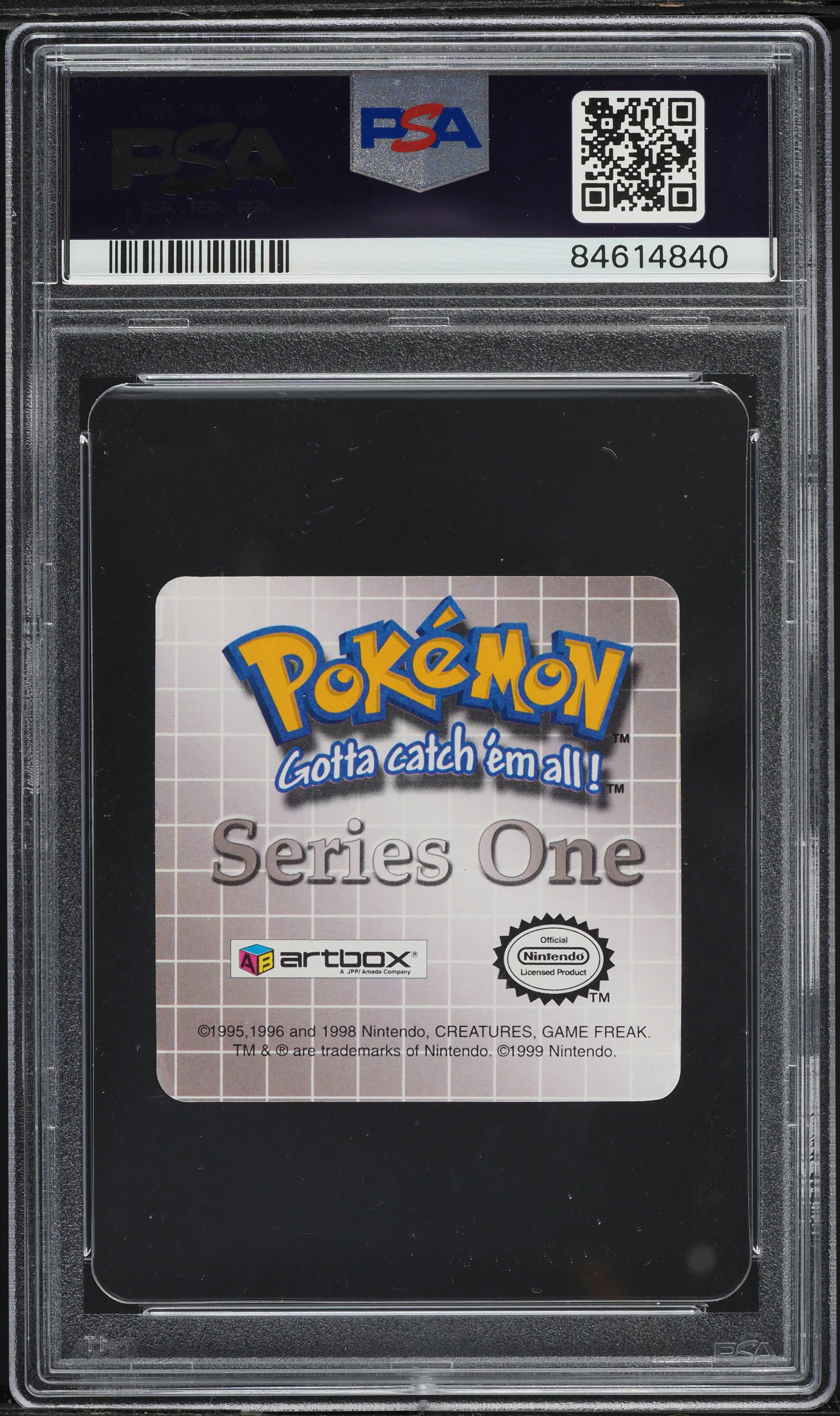 1999 Pokemon Action Flipz Series One Zapdos #77 PSA 9 MINT on