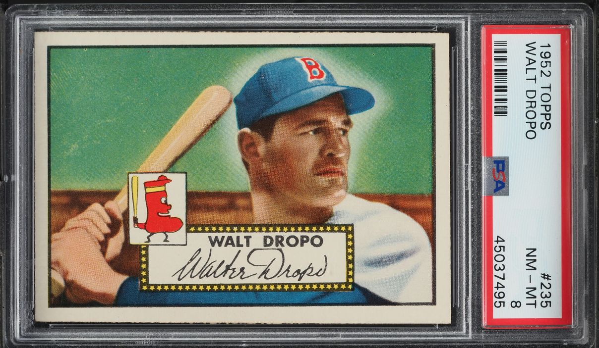 1952 Topps Walt Dropo #235 PSA 8 NM-MT