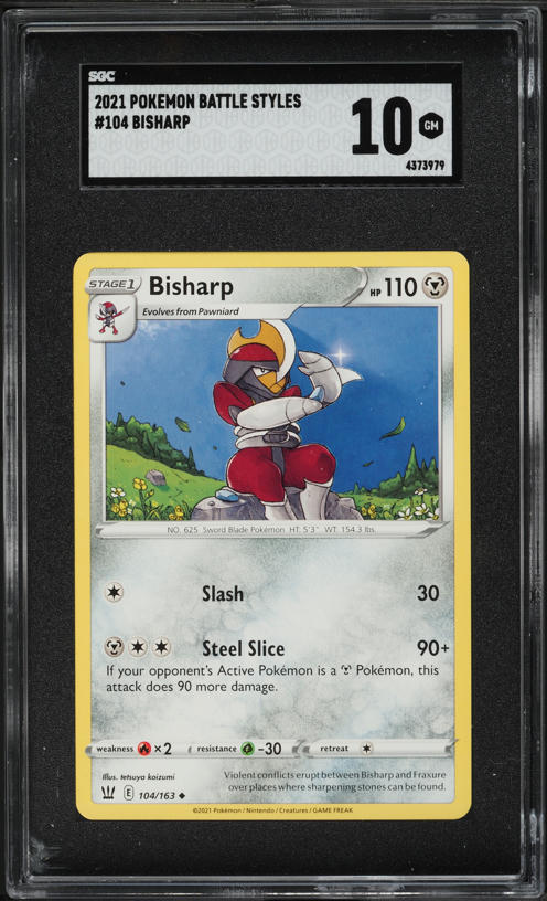 bisharp pokemon card value Bisharp - 64/114 - Steam Siege main image 1