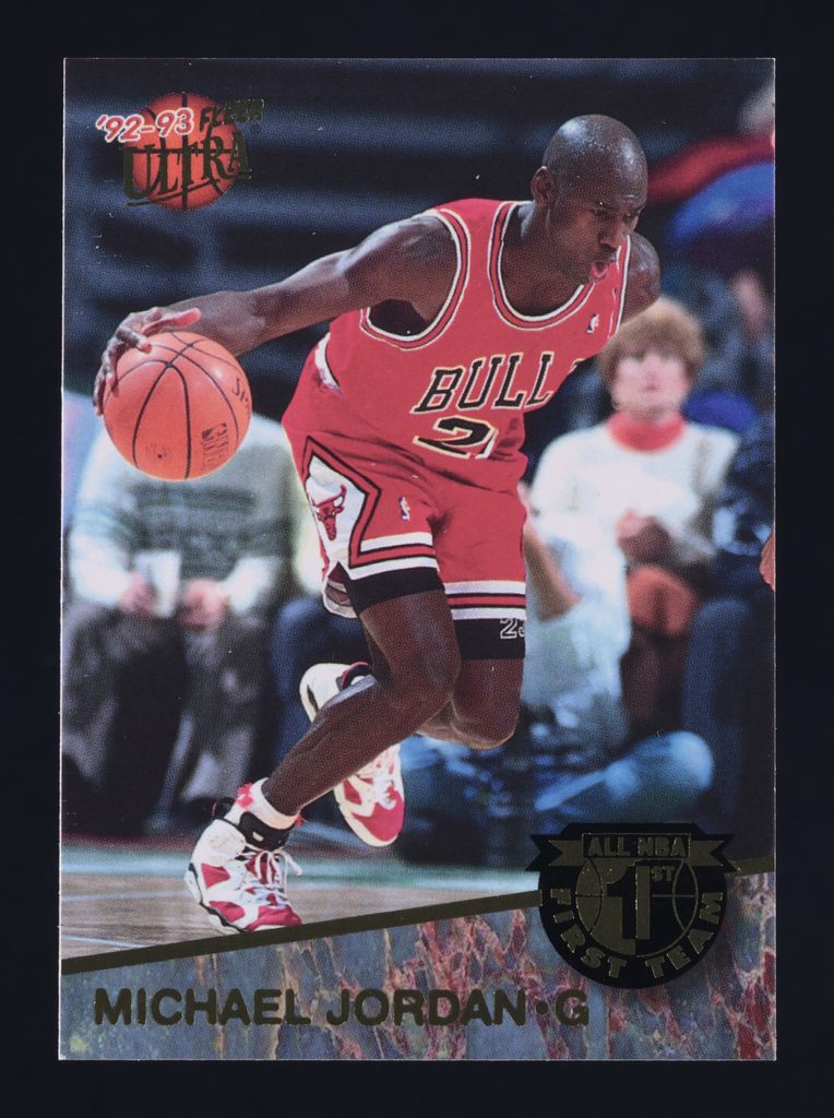 1992 Ultra All-NBA Michael Jordan #4 MBA AUTH