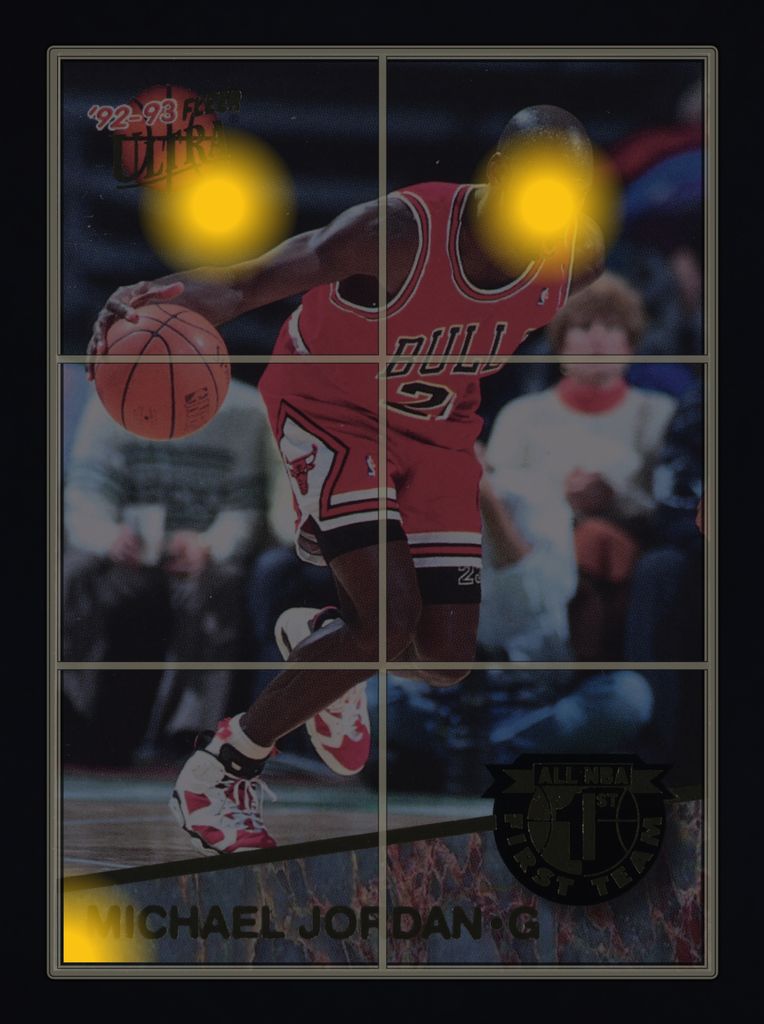 1992 Ultra All-NBA Michael Jordan #4 MBA AUTH