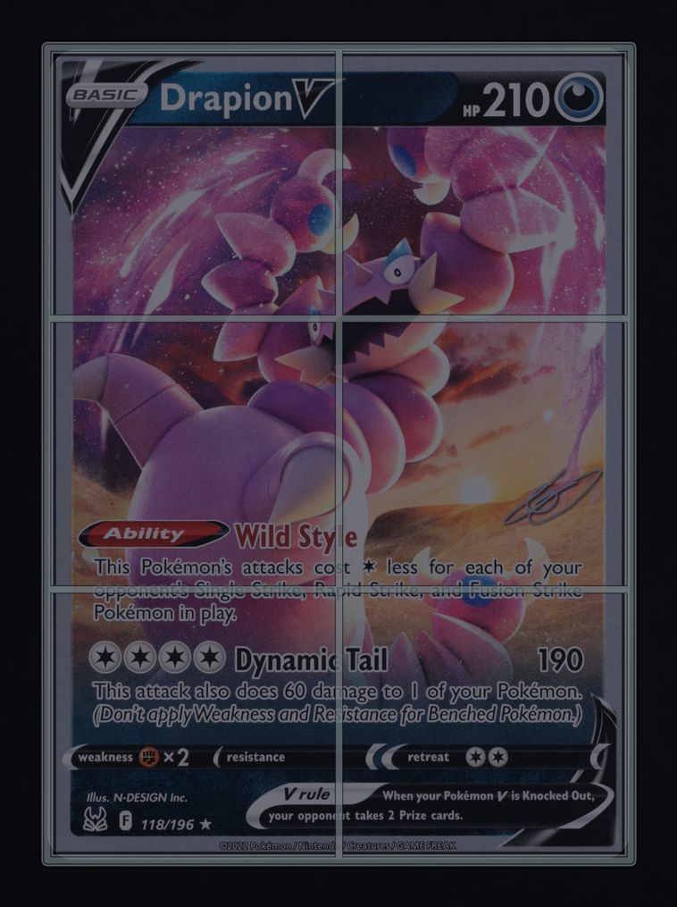 pokemon card drapion Drapion - 134/236