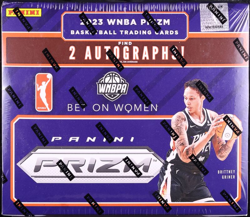 2023 Panini Prizm WNBA Basketball Sealed Hobby Box, 12ct Packs