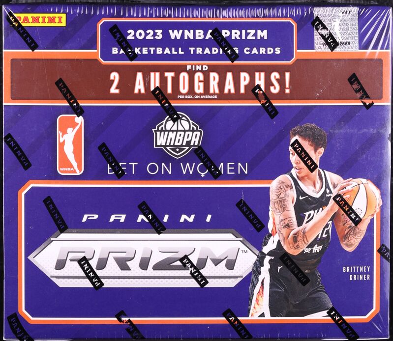 2023 Panini Prizm WNBA Basketball Sealed Hobby Box, 12ct Packs