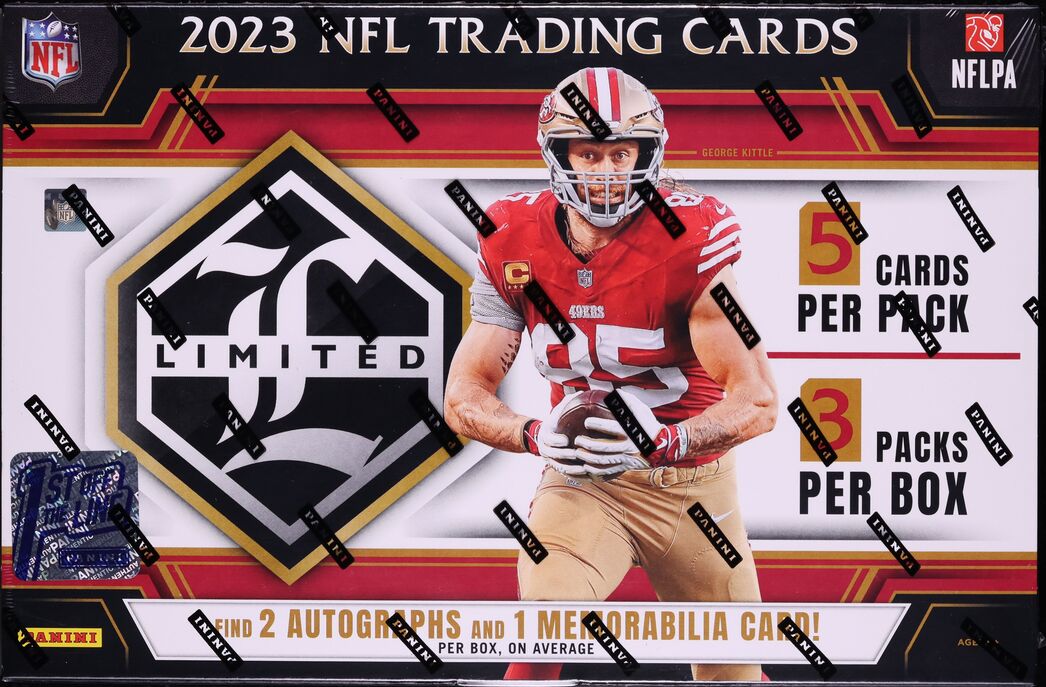 2023 Panini Limited Football FOTL Sealed Hobby Box