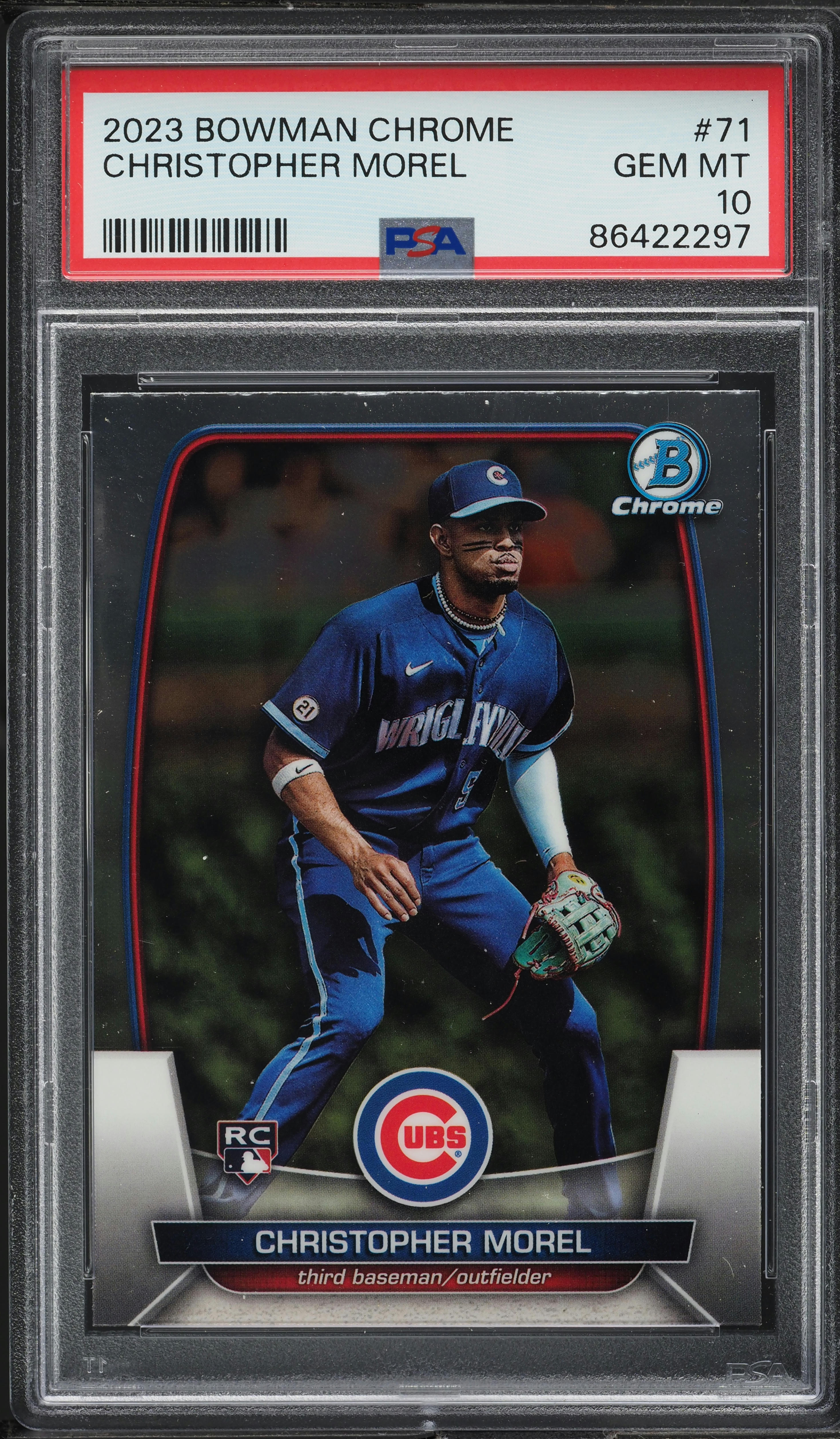2023 Topps Cosmic Gold Christopher Morel 【公式通販】
