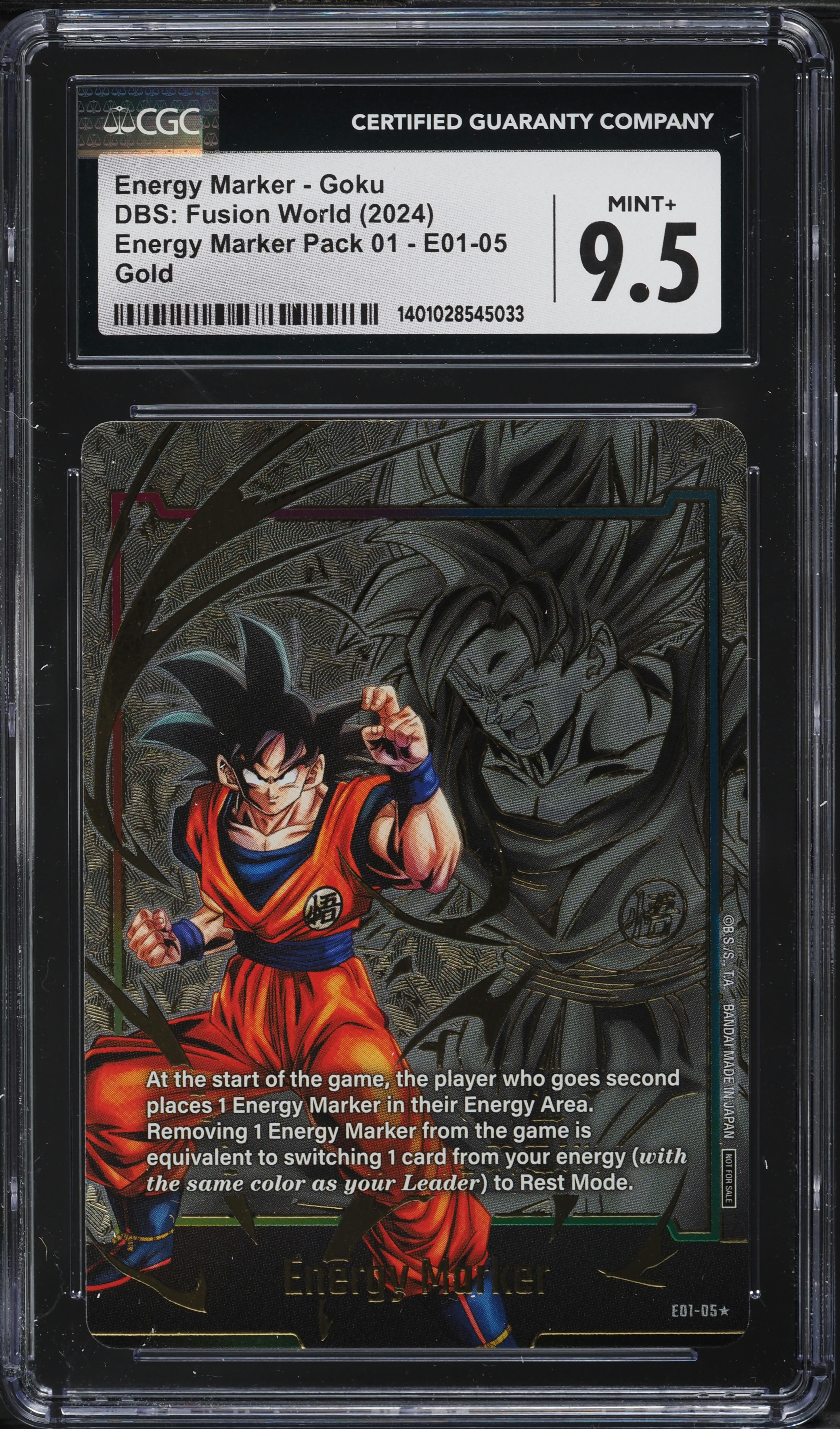 ドラゴンボールカード 2024 DBS FUSION WORLD JP ENEMY MARKER 1 DRAGON BALL SUPER CARD GAME FUSION WORLD - ENERGY MARKER PACK 01