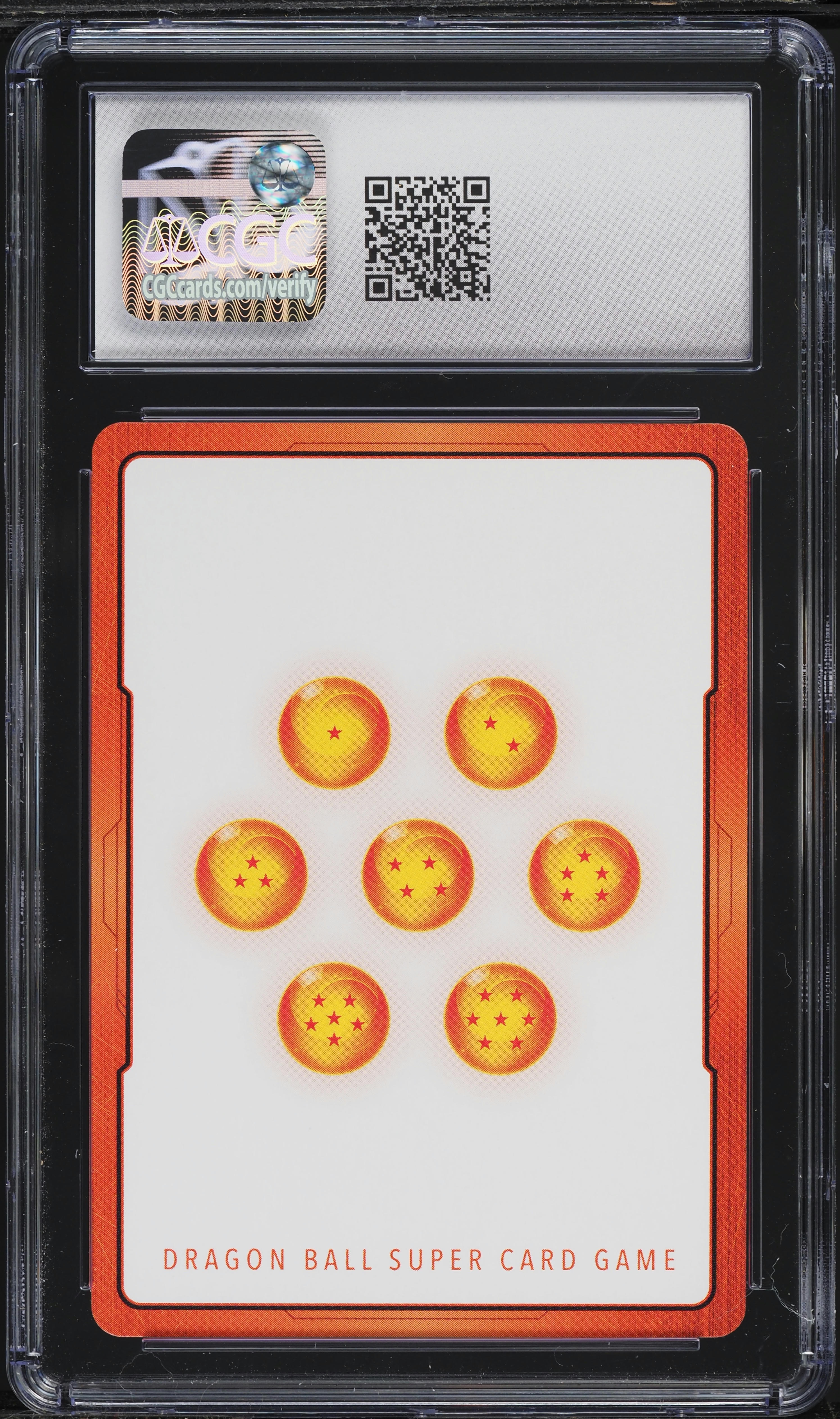 2024 Dragon Ball Super Fusion World Energy Marker Gold Goku CGC