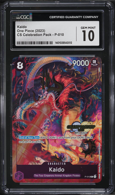 2024 One Piece Championship '23 Celebration Pack Alt Art Kaido