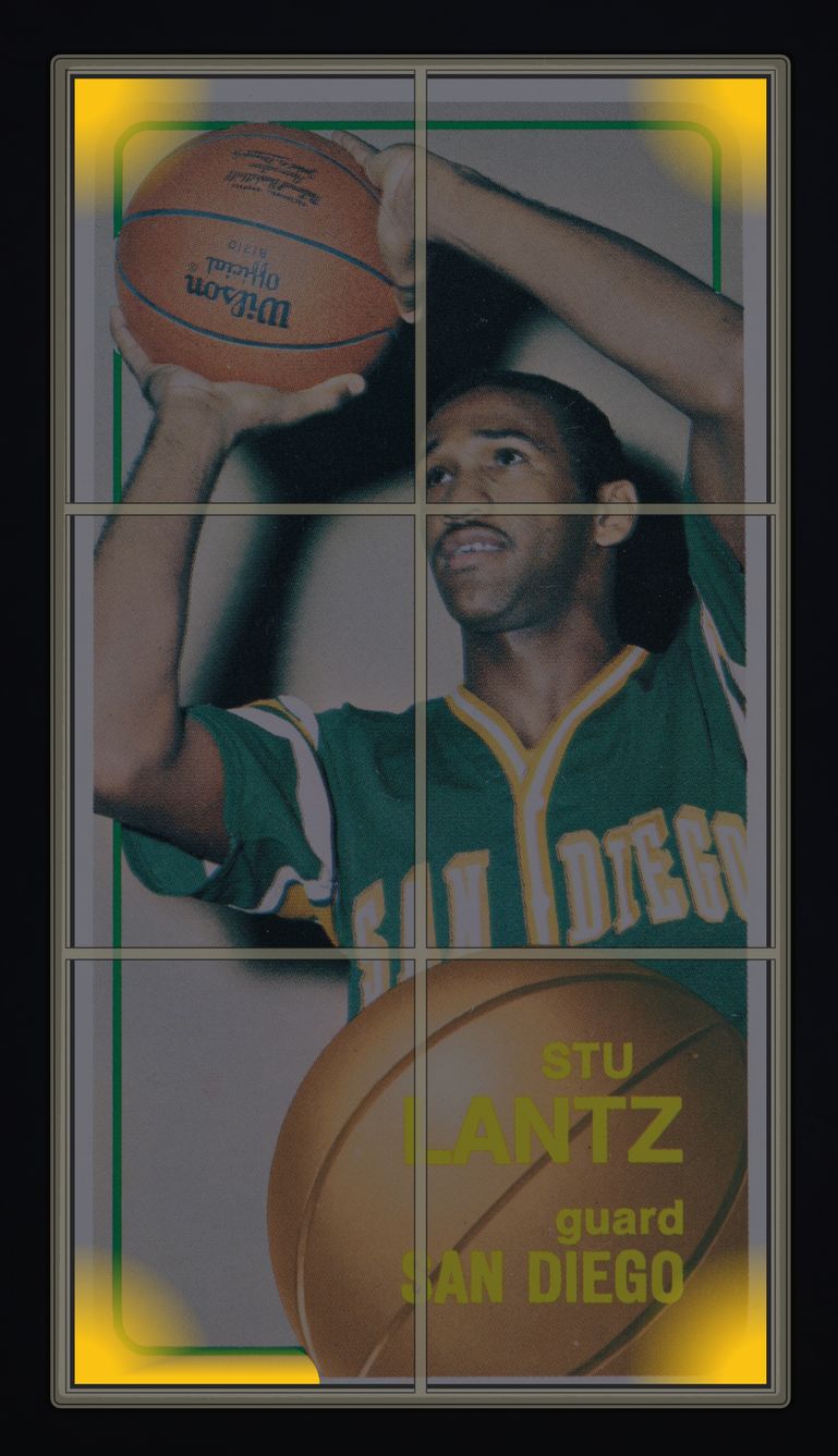 1970 Topps Basketball Stu Lantz ROOKIE #44 MBA AUTH
