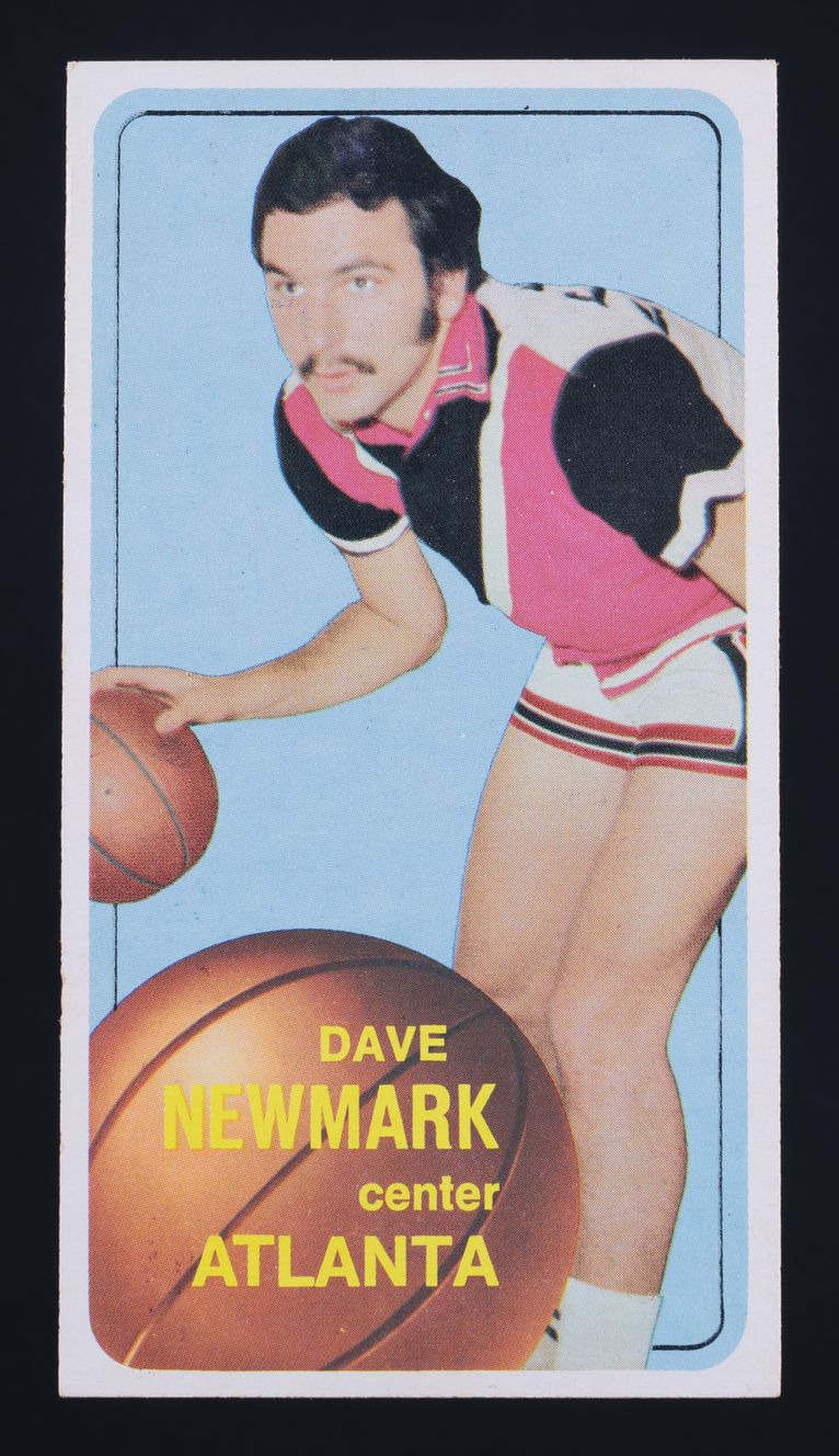 1970 Topps Basketball Dave Newmark #156 MBA AUTH