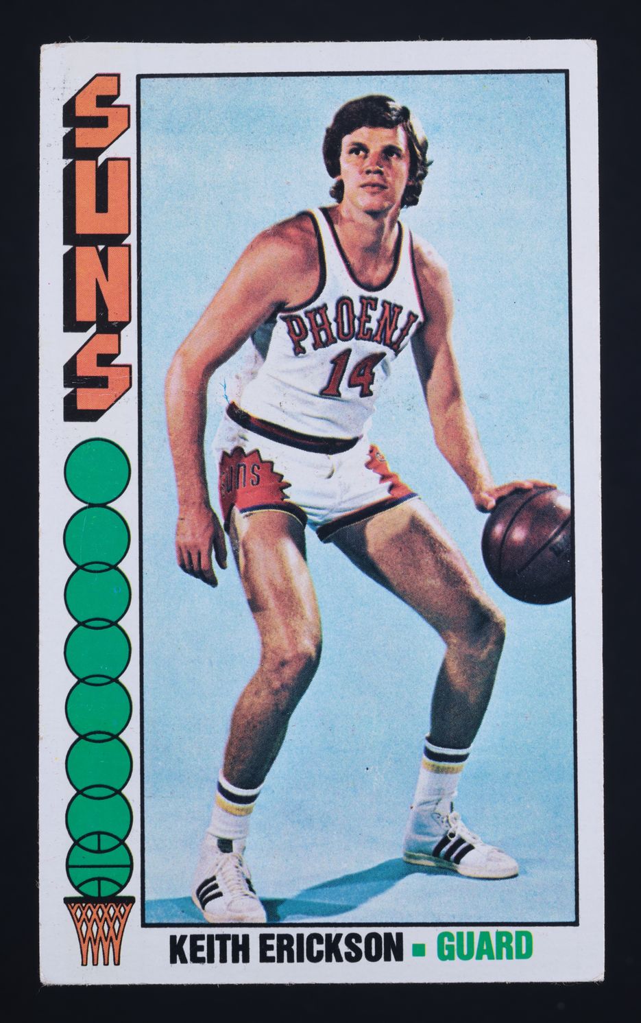 1976 Topps Basketball Keith Erickson #4 MBA AUTH