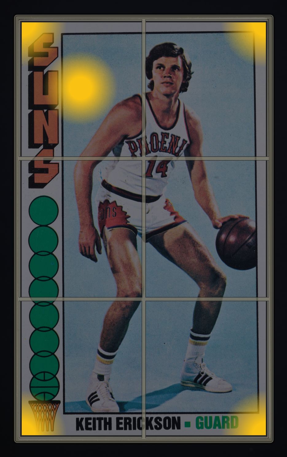 1976 Topps Basketball Keith Erickson #4 MBA AUTH