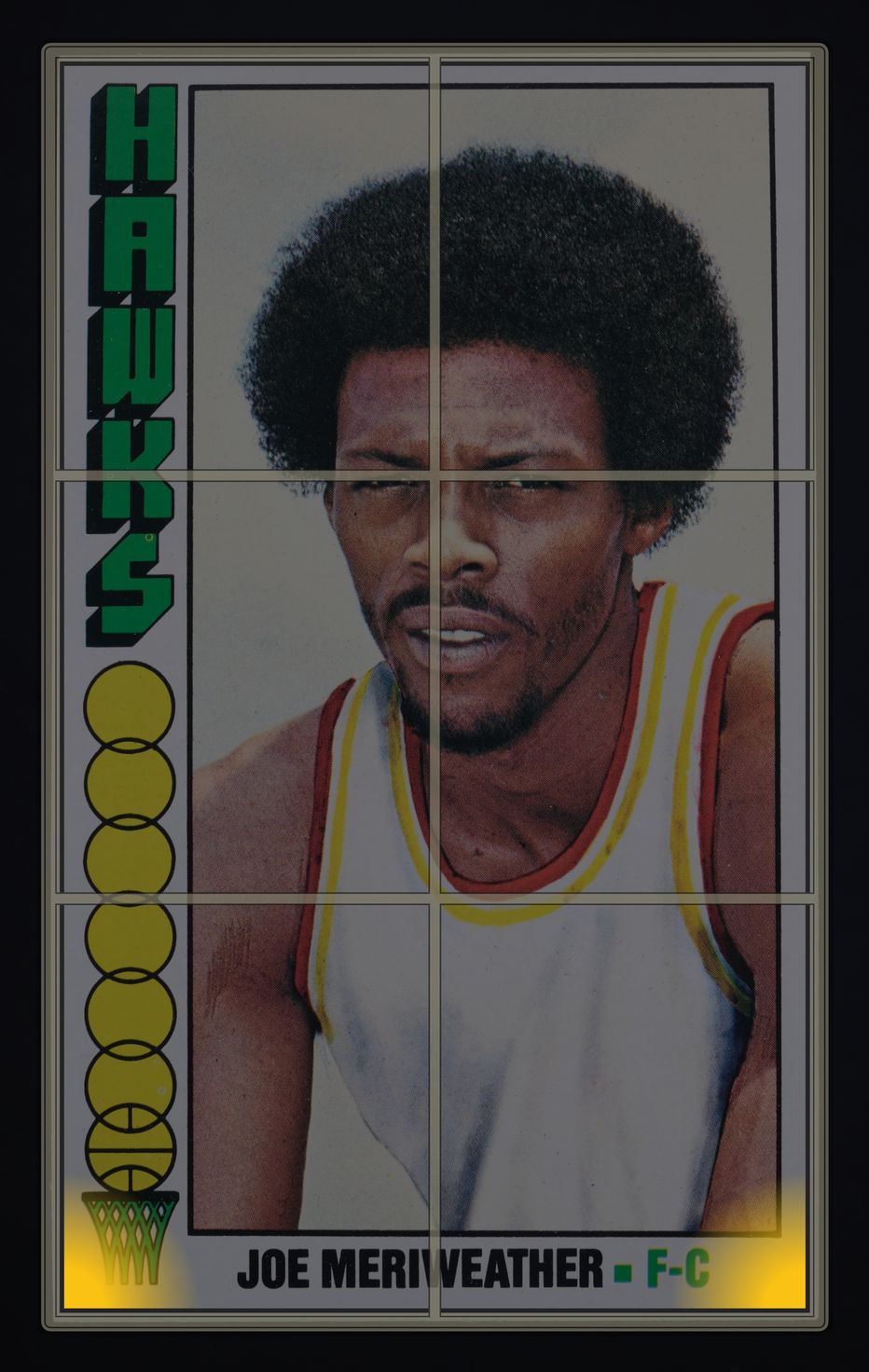 1976 Topps Basketball Joe Meriweather ROOKIE #37 MBA AUTH
