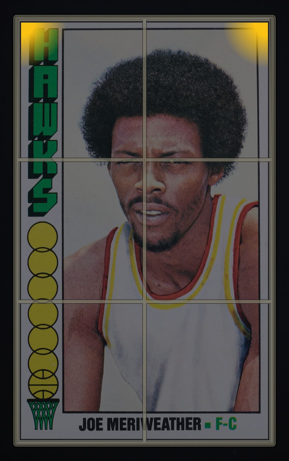 1976 Topps Basketball Joe Meriweather ROOKIE #37 MBA AUTH