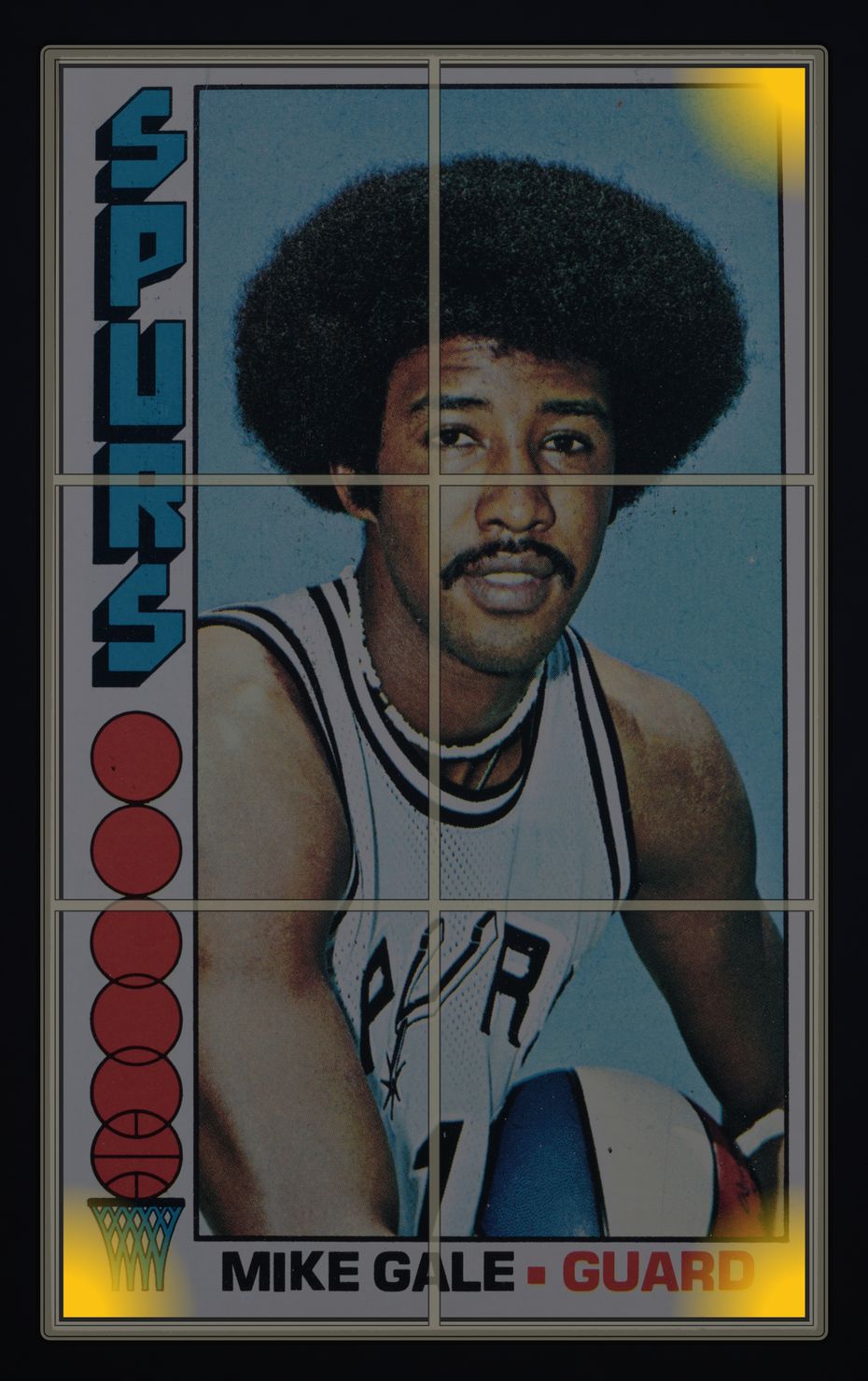 1976 Topps Basketball Mike Gale #141 MBA AUTH