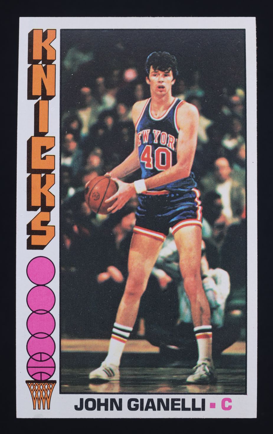 1976 Topps Basketball John Gianelli #117 MBA AUTH