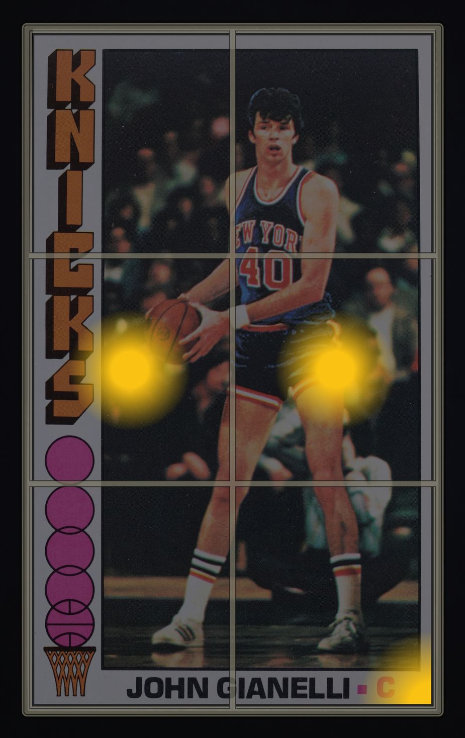 1976 Topps Basketball John Gianelli #117 MBA AUTH