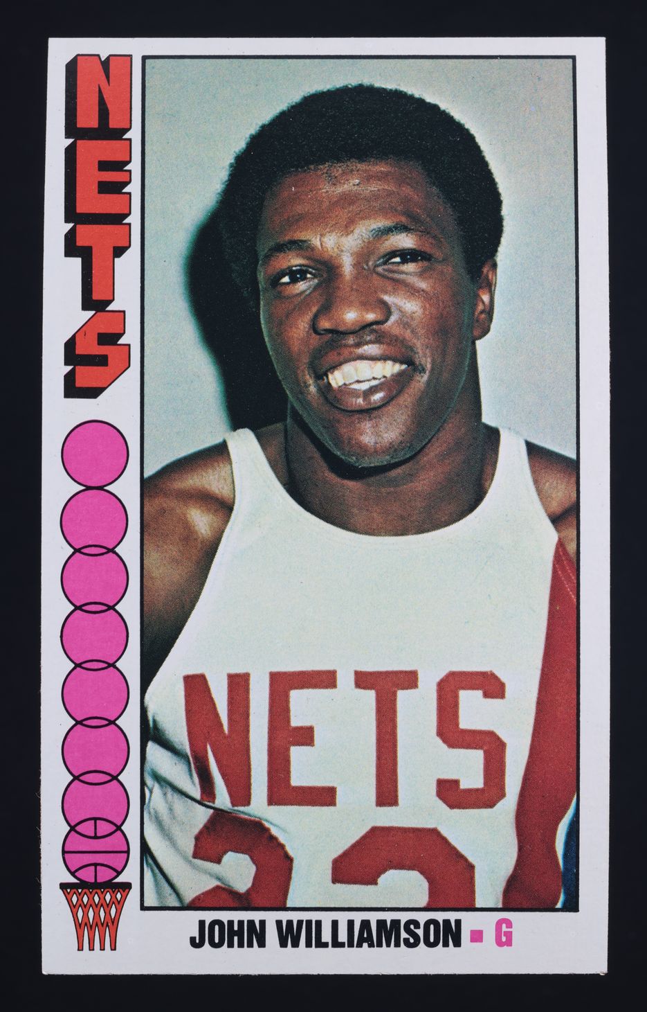 1976 Topps Basketball John Williamson #113 MBA AUTH