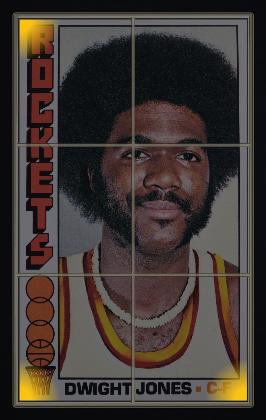 1976 Topps Basketball Dwight Jones #33 MBA AUTH