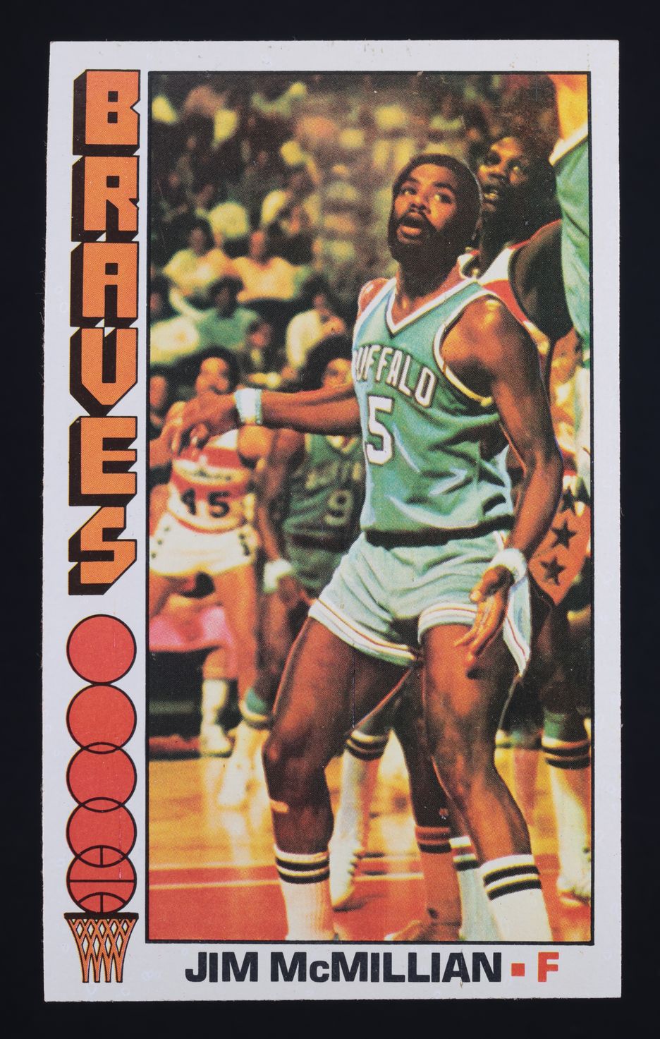 1976 Topps Basketball Jim McMillian #9 MBA AUTH