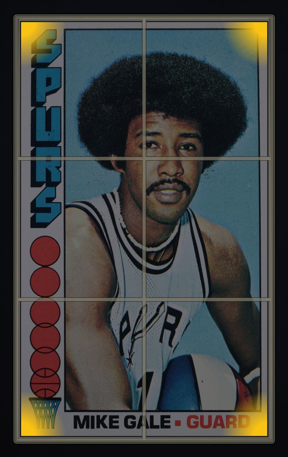 1976 Topps Basketball Mike Gale #141 MBA AUTH