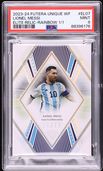 2023 Futera Unique Elite Rainbow Lionel Messi MATCH-WORN PATCH 1/1