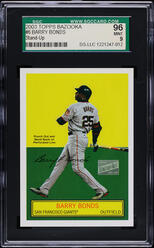 2003 Topps Bazooka Stand-Up Barry Bonds #6 SGC 9 MINT on Fanatics