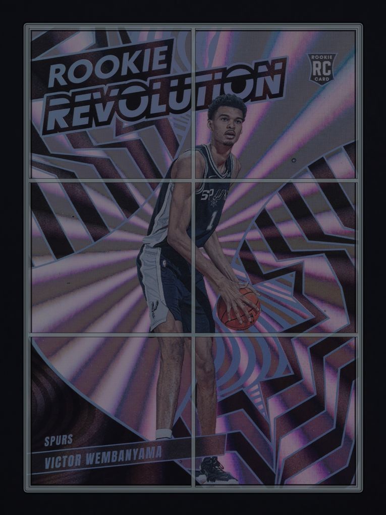 2023 Panini Revolution Sunburst Victor Wembanyama ROOKIE /75 #14 MBA AUTH