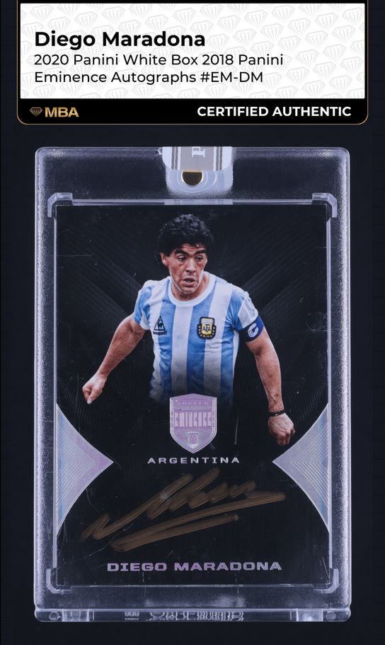 2021 Futera Unique World Football Legacy Memo Diego Maradona PATCH