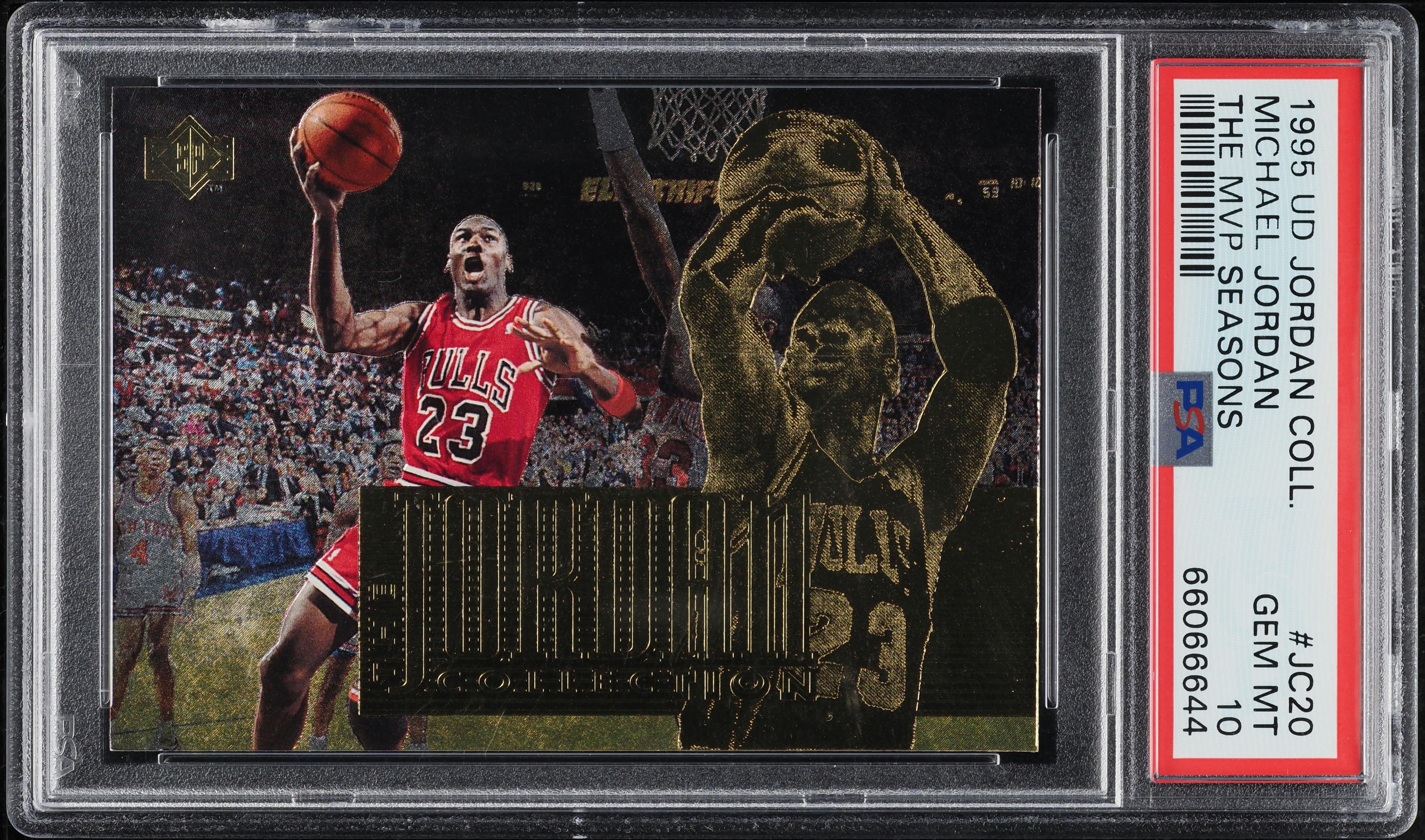 1995 SP Jordan Collection The MVP Seasons Michael Jordan #JC20 PSA