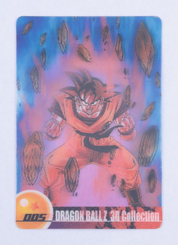 2003 Dragon Ball Z Japanese Morinaga Series 1 3D Son Goku #DX3D-05