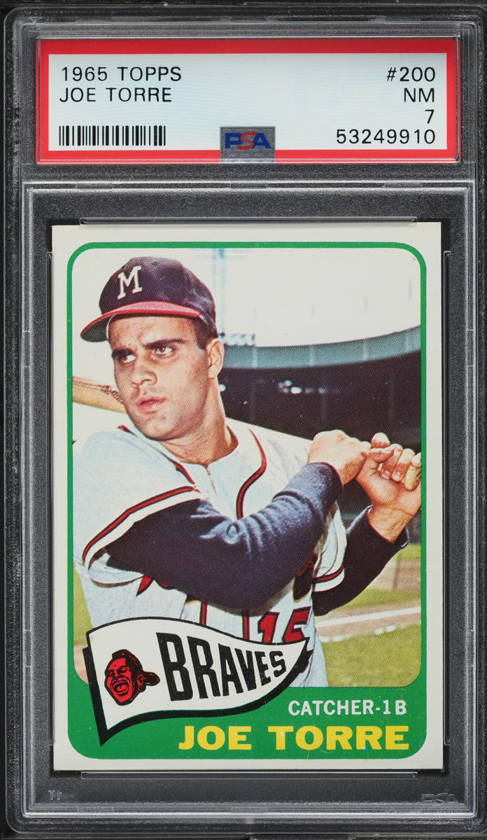 1965 Topps Joe Torre #200 PSA 7 NRMT