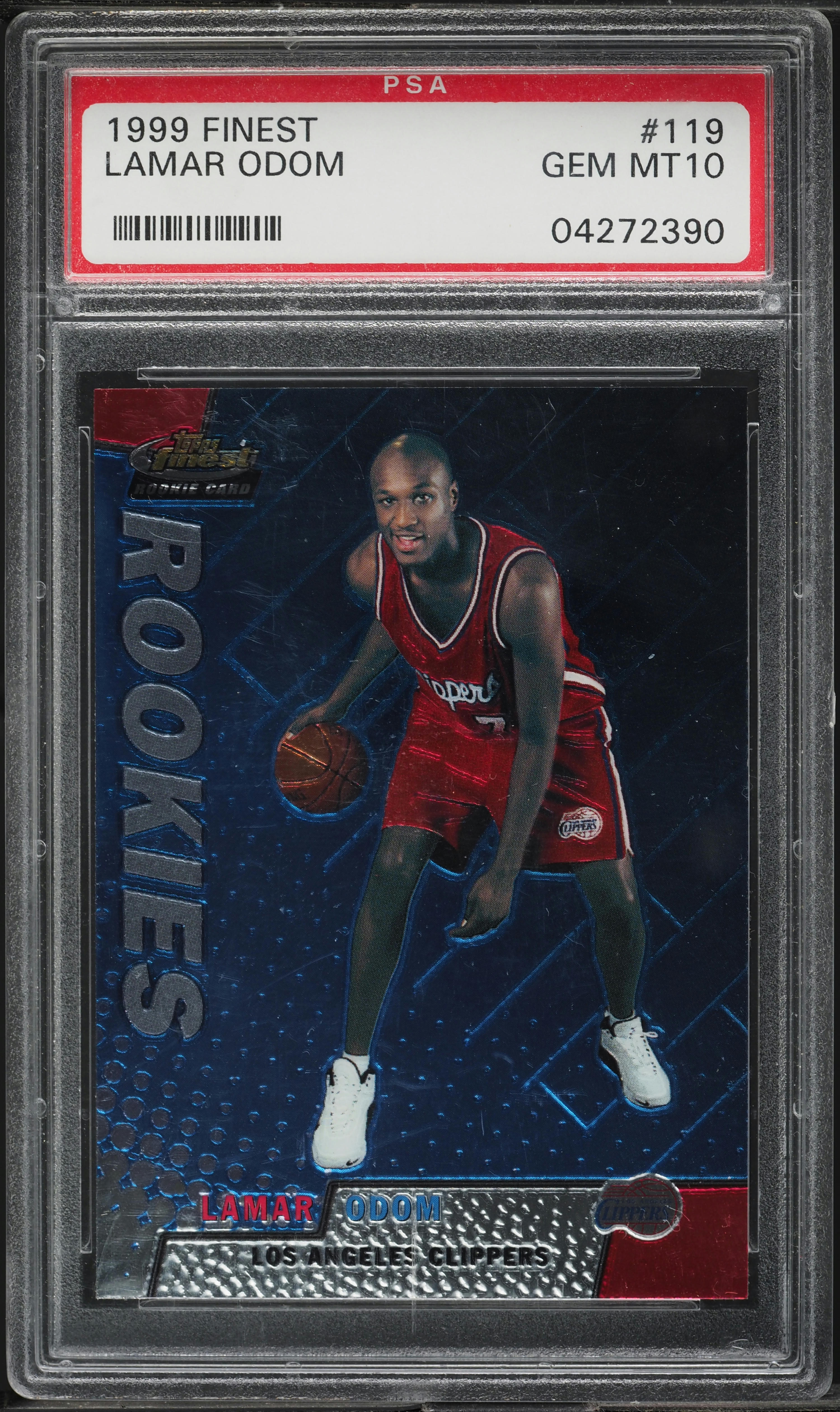 Lamar Odom /100 MVP RC NBA Card