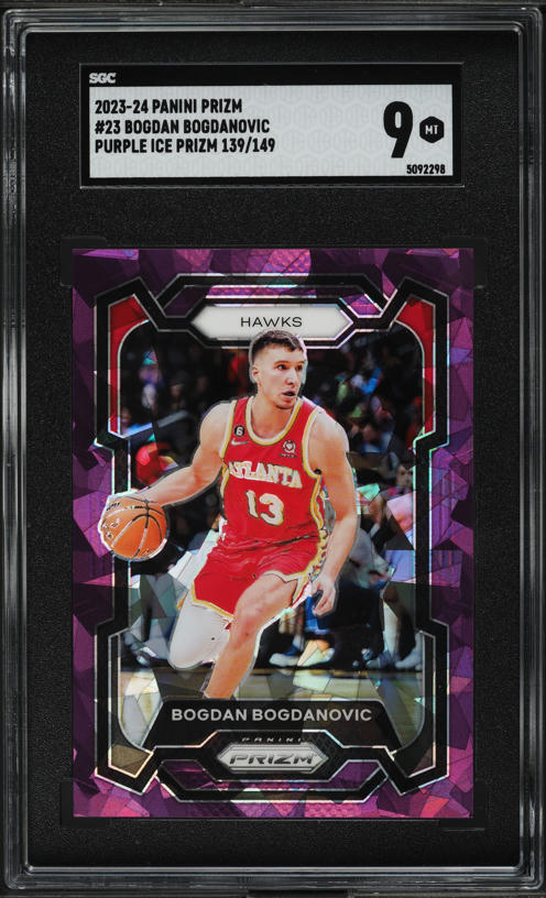 2023 Panini Prizm Red Zach Lavine /299 #72 SGC 10 GEM MINT on