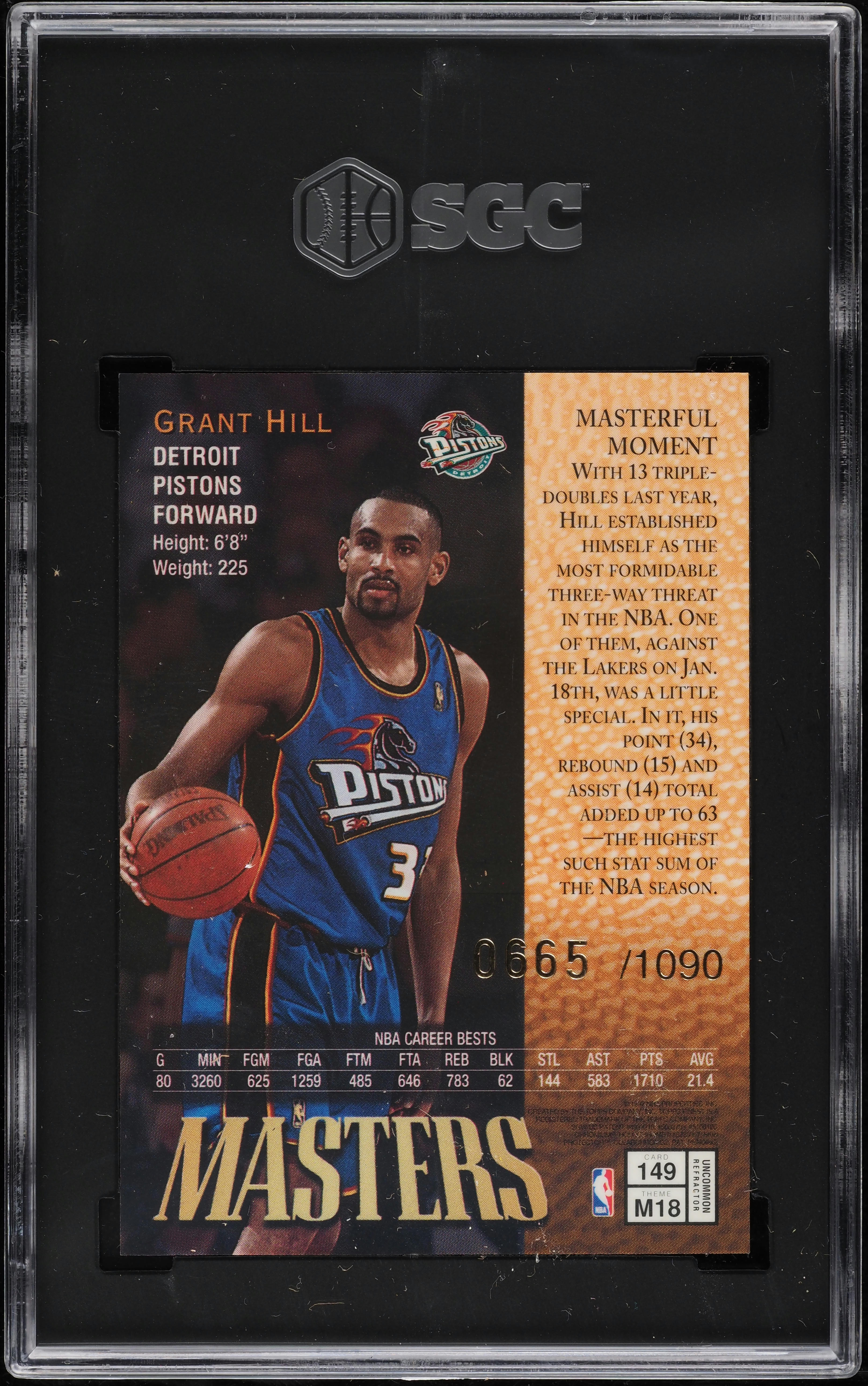 その他 97-98 BB Atomic Refractor Grant Hill その他 97-98 BB Atomic Refractor Grant Hill 1997 Finest Embossed