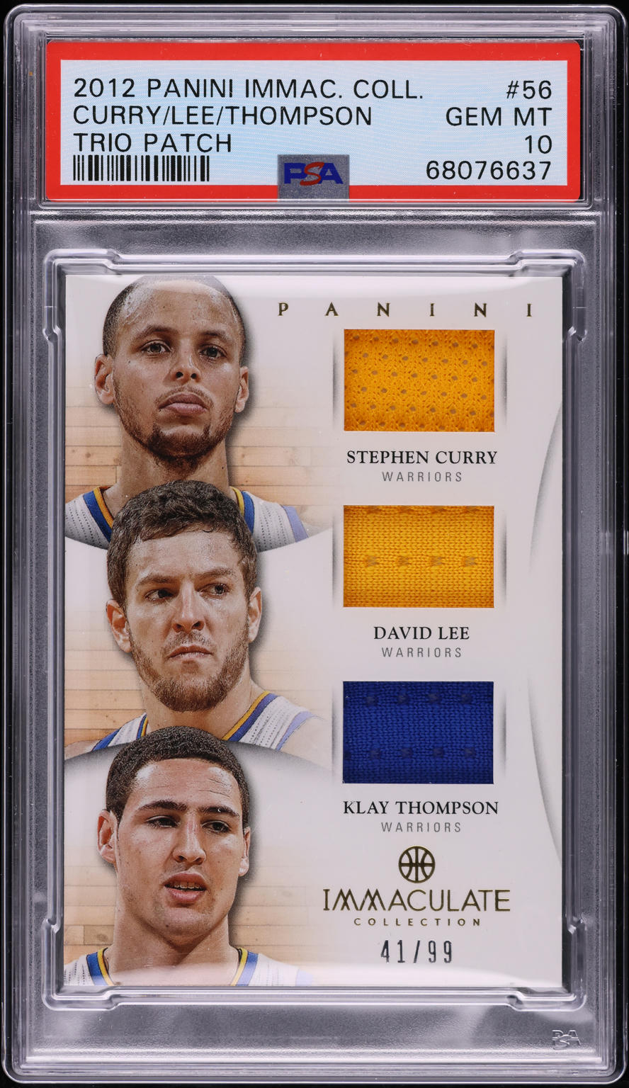 2012 Immaculate Collection Stephen Curry Klay Thompson RC PATCH