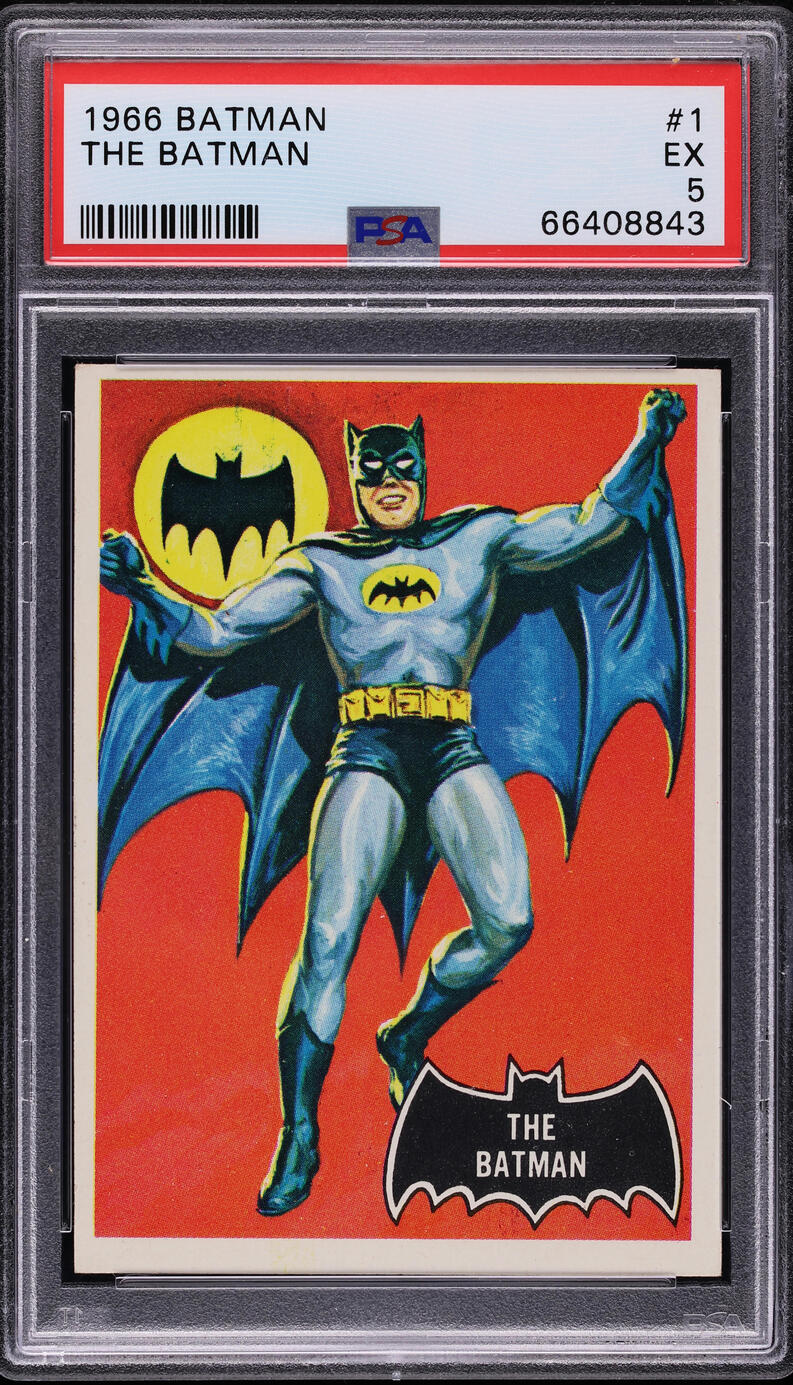1966 Topps The Batman #1 PSA 5 EX on Fanatics Collect