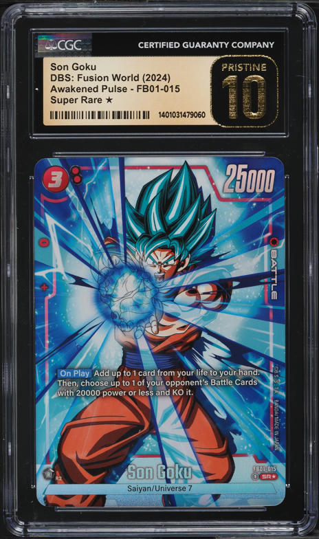 2024 Dragon Ball Super Fusion World Awakened Pulse Son Goku SCR