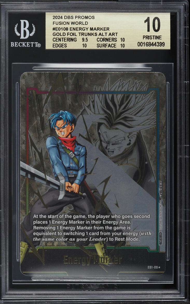 2024 Dragon Ball Super Fusion World Promo Gold Foil Energy Marker