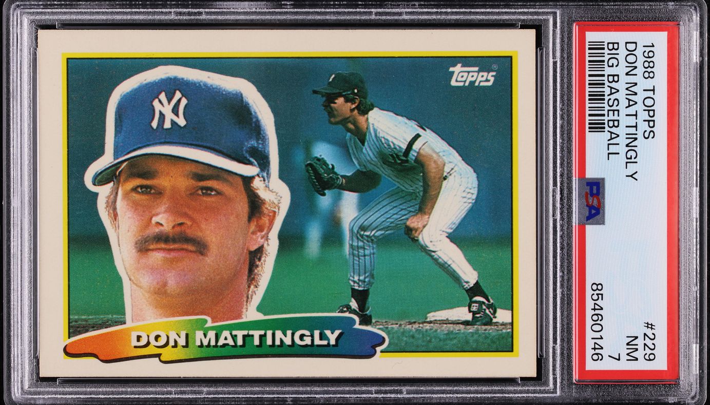 1988 Topps Big Baseball Don Mattingly #229 PSA 7 NRMT