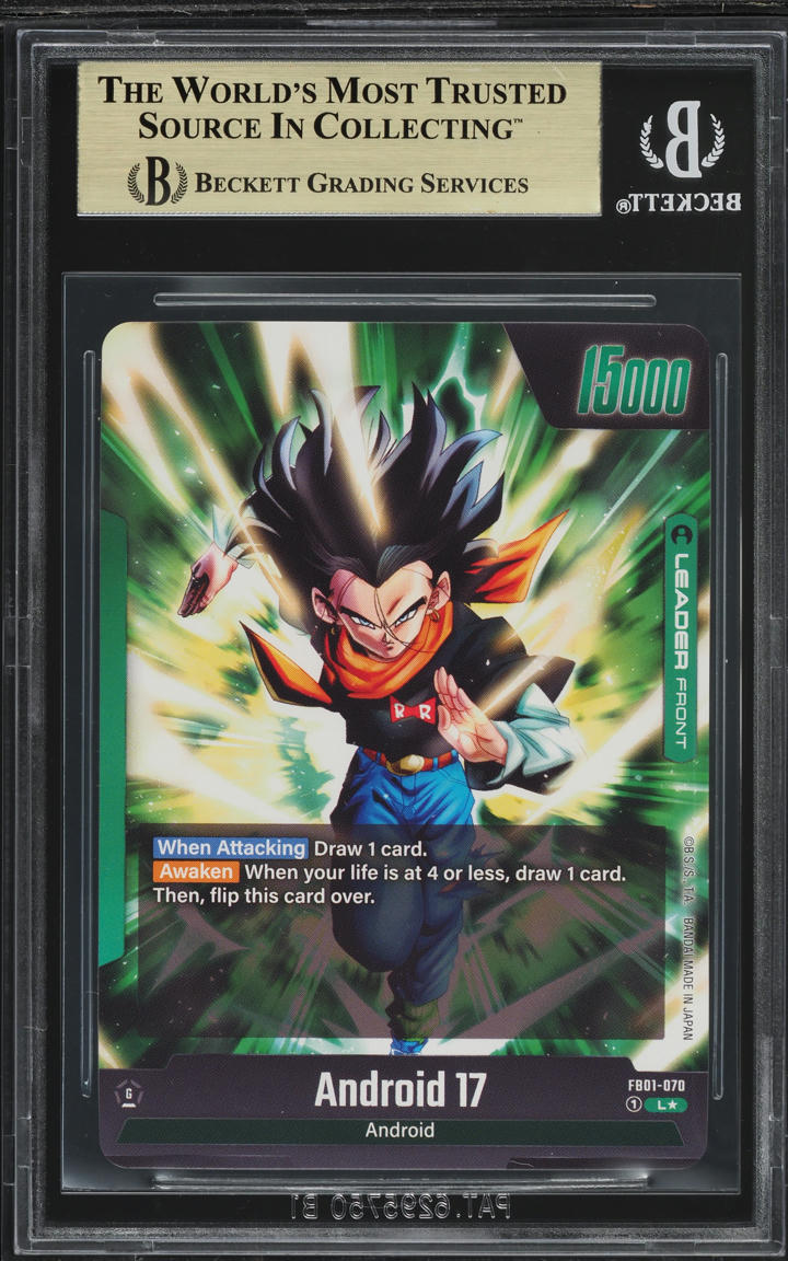 2024 Dragon Ball Super Fusion World Awakened Pulse Alt Art Android 17 18 BGS 9.5
