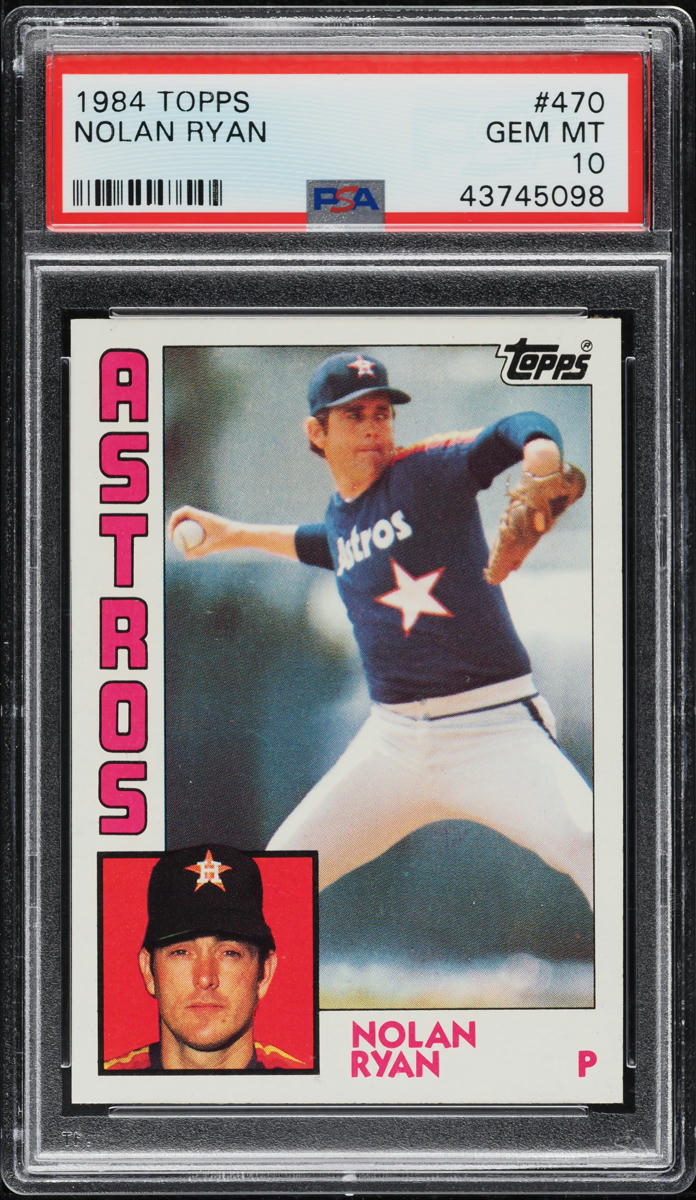 1984 Topps Nolan Ryan #470 PSA 10 GEM MINT