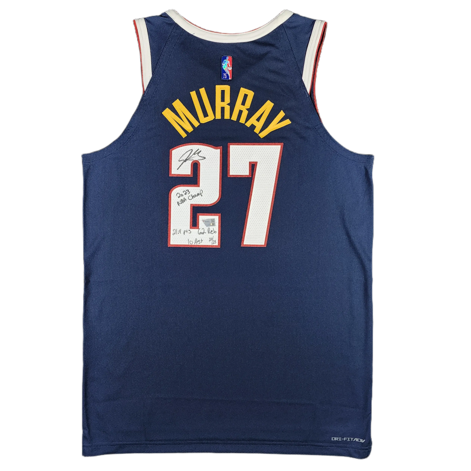 Jamal Murray Nuggets Signed & Inscribed Jersey - LE 20/23 