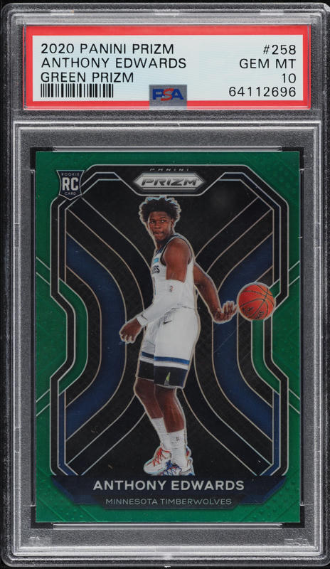 PSA10 COLE ANTHONY PRIZM SSP NBAカード 2022-23 NBA Prizm Monopoly Black Icons COLE ANTHONY #64 MAGIC SSP