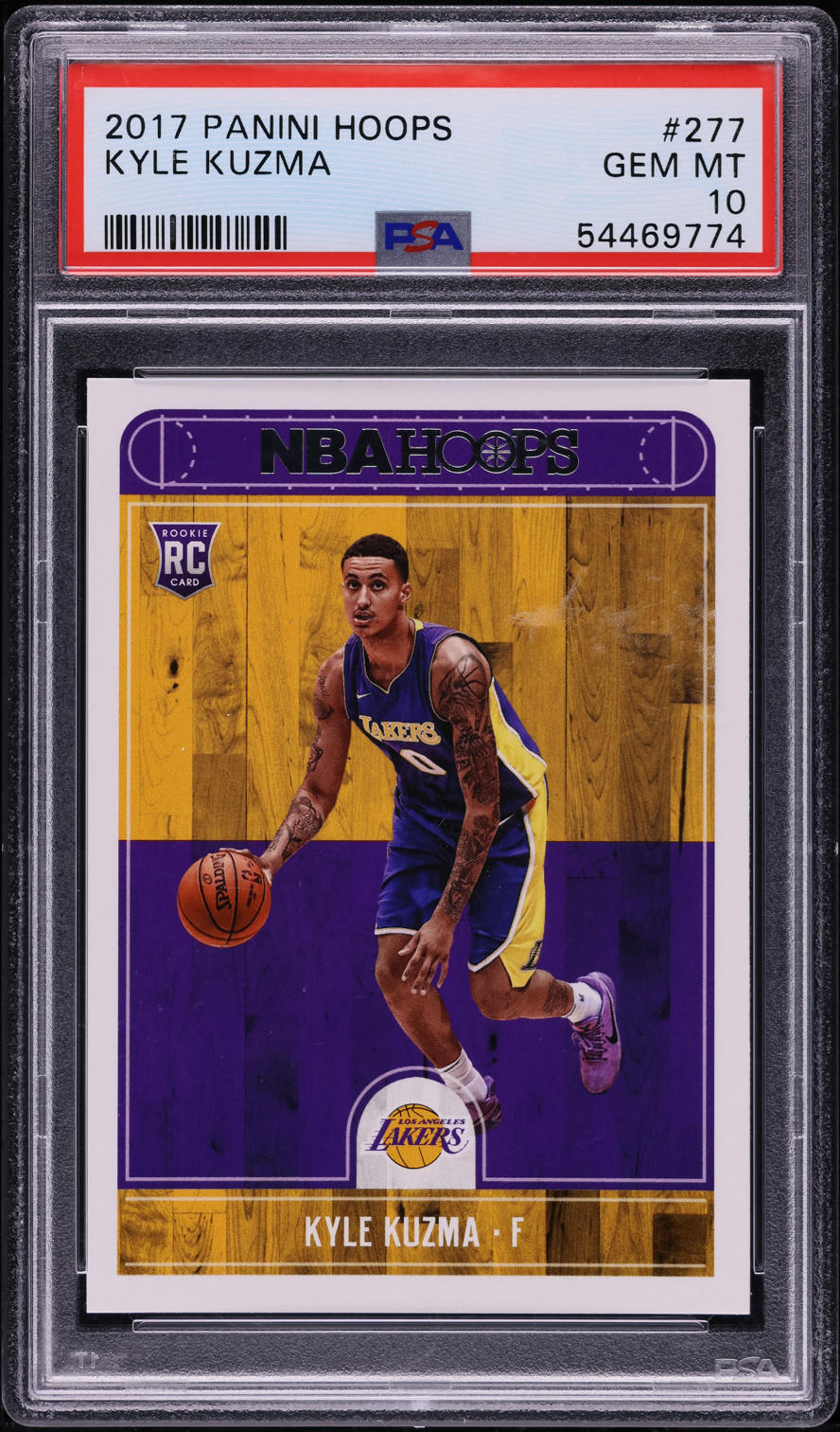 2017 Hoops Kyle Kuzma ROOKIE #277 PSA 10 GEM MINT