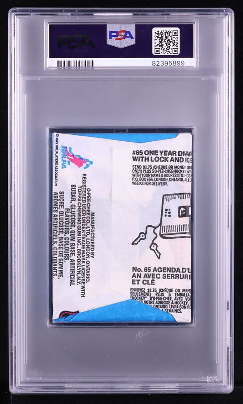 1979 O-Pee-Chee Hockey Wax Pack PSA 7 NRMT
