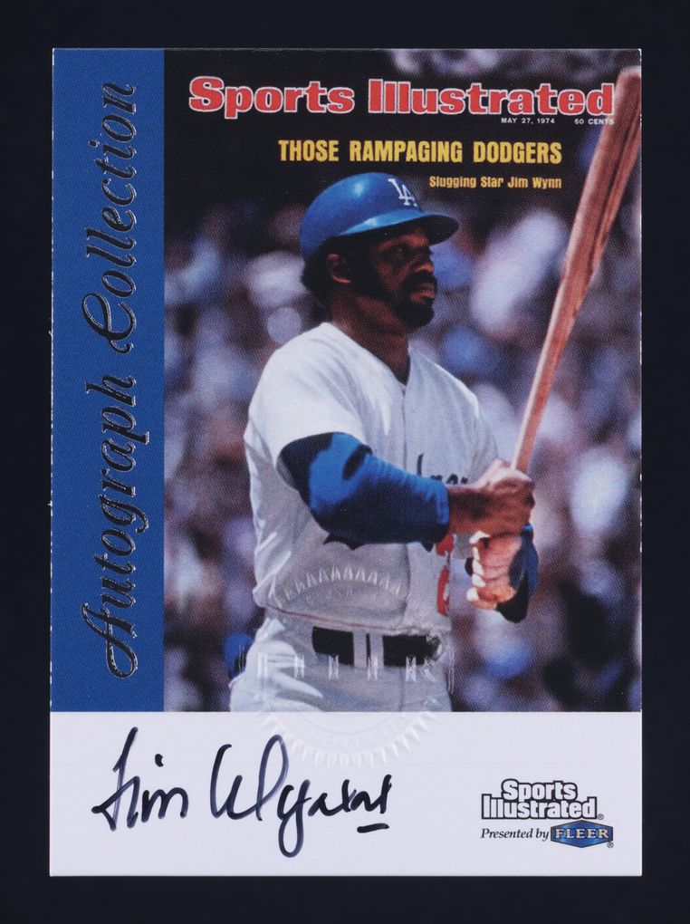 1999 Fleer Sports Illustrated Greats Of The Game Jim Wynn AUTO MBA AUTH
