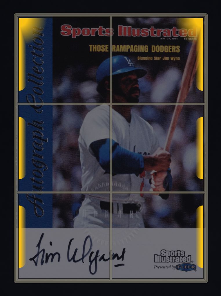 1999 Fleer Sports Illustrated Greats Of The Game Jim Wynn AUTO MBA AUTH